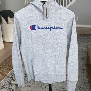 grey champion hoodie